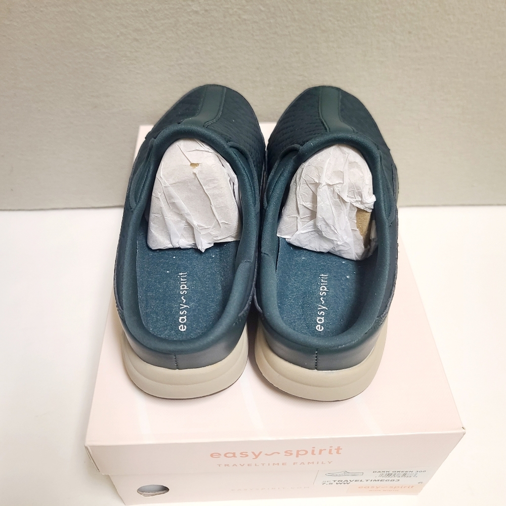 Easy Spirit Women's Traveltime Clogs Size 7.5WW Green - Picture 2 of 6